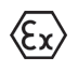 The Ex mark for marking explosion protective equipment